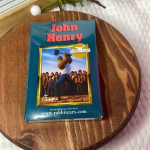 Chickfila Rabbit Ears Presents John Henry Cassette NIP